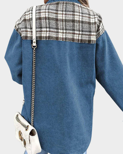 Lina - Stylische Denim-Jacke für den Herbst für Frauen