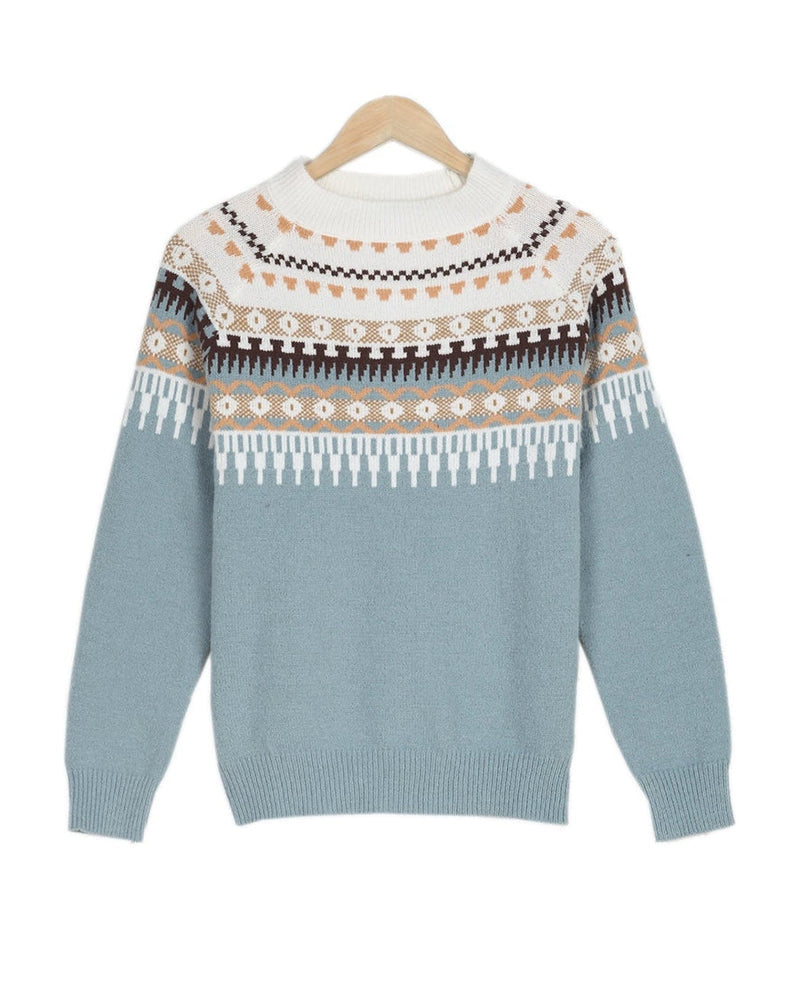 Diana - Eleganter Boho-Strickpullover für einen trendigen Look