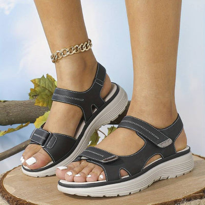 Pia – Komfort-Sandalen mit Klettverschluss