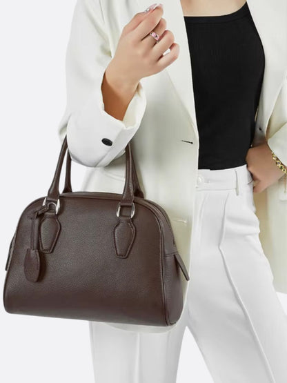 Klassische Aktentasche aus echtem Leder