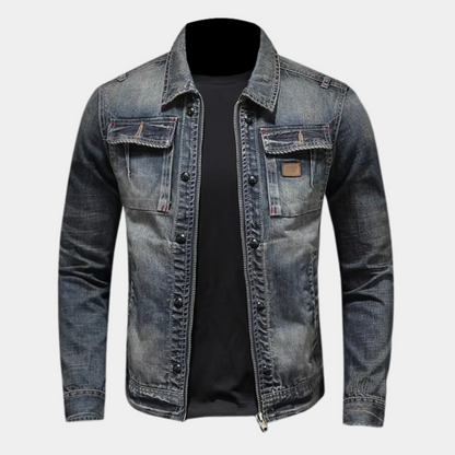 NATHAN - Trendige Denim-Jacke für Männer