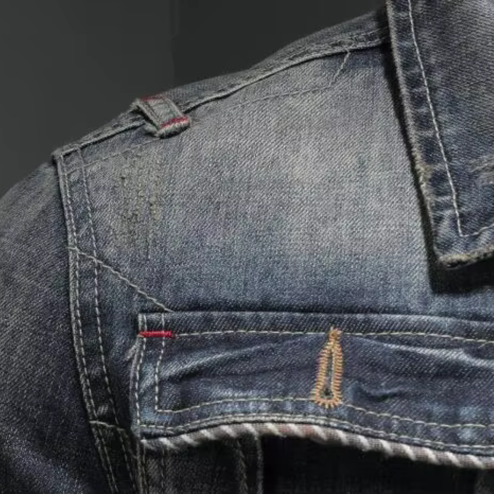 NATHAN - Trendige Denim-Jacke für Männer