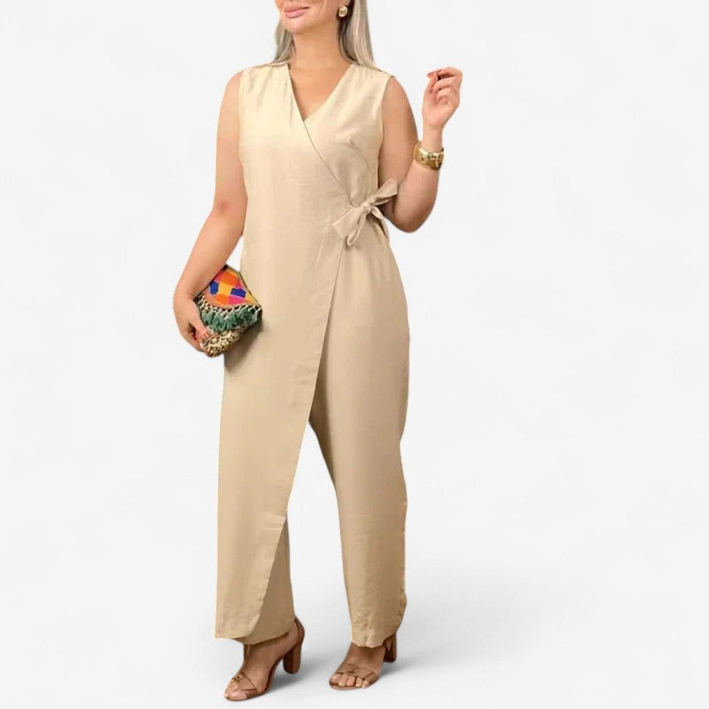 Inès | Elegante Kombination mit V-Ausschnitt