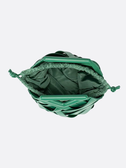 Gewebte Leder Umhängetasche